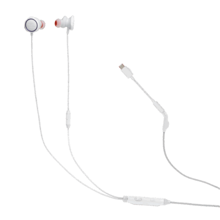Auriculares Gamer In-Ear JBL Quantum 50C Blancos Tipo C con Micrófono Auriculares Gamer In-Ear JBL Quantum 50C Blancos Tipo C con Micrófono
