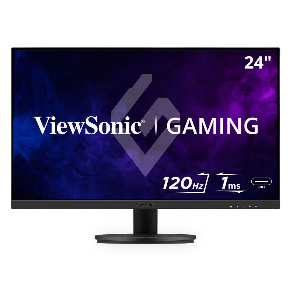 24mon-con1364-prd_vx2416a_front Monitor Gamer ViewSonic VX2416A 24" Full HD | 120Hz | 1ms | Panel VA | FreeSync | HDMI + VGA | Diseño sin Bordes
