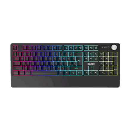 Teclado Gamer Membrana | Marvo K660 | USB | Retroiluminado RGB 6 Modos | Anti-Ghosting Teclado Gamer Membrana | Marvo K660 | USB | Retroiluminado RGB 6 Modos | Anti-Ghosting