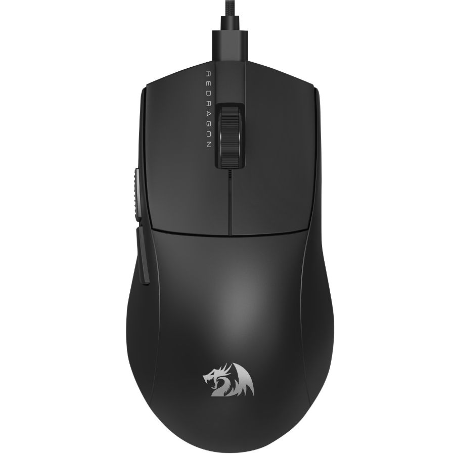 6950376721983 2 Mouse Gamer | Redragon King 1K M724 | Cableado USB | 12.400 DPI | 42 g Ultraligero | Negro - Imagen 2