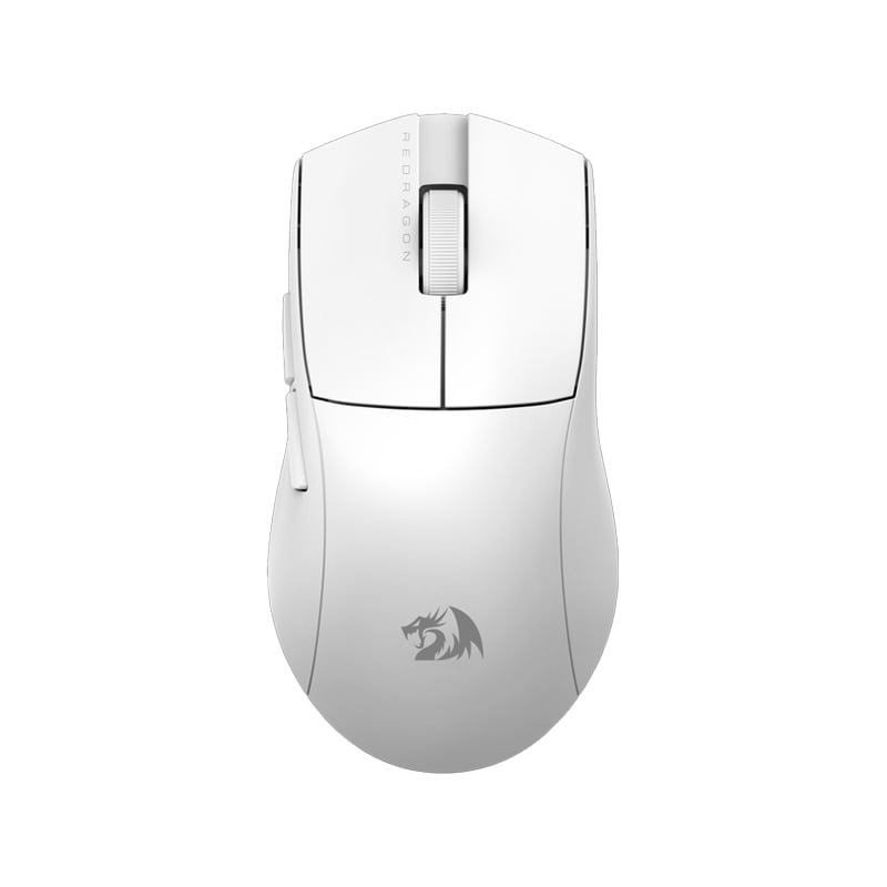 6950376722126 1 Mouse Gamer Redragon King 4K Pro Inalámbrico Blanco | 26 000 DPI | 3 Modos (USB-C / 2.4GHz / Bluetooth) | 49g