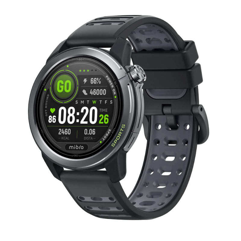 6976367680954 1 Smartwatch | Mibro GS Active 2 Gris | Pantalla AMOLED 1.32″ | GPS Monofrecuencia | 5 ATM | Hasta 20 días de batería