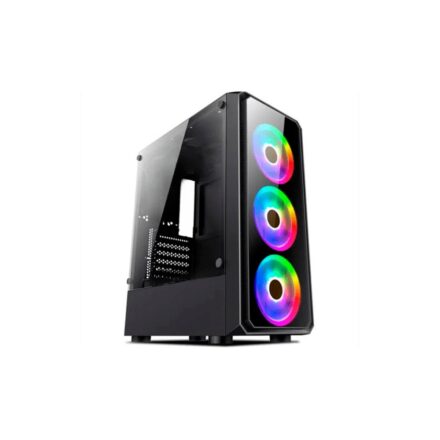 Gabinete Gamer Jalatec JT-LX76 | Con Fuente 750W Reales | 80 Plus Bronze Gabinete Gamer Jalatec JT-LX76 | Con Fuente 750W Reales | 80 Plus Bronze