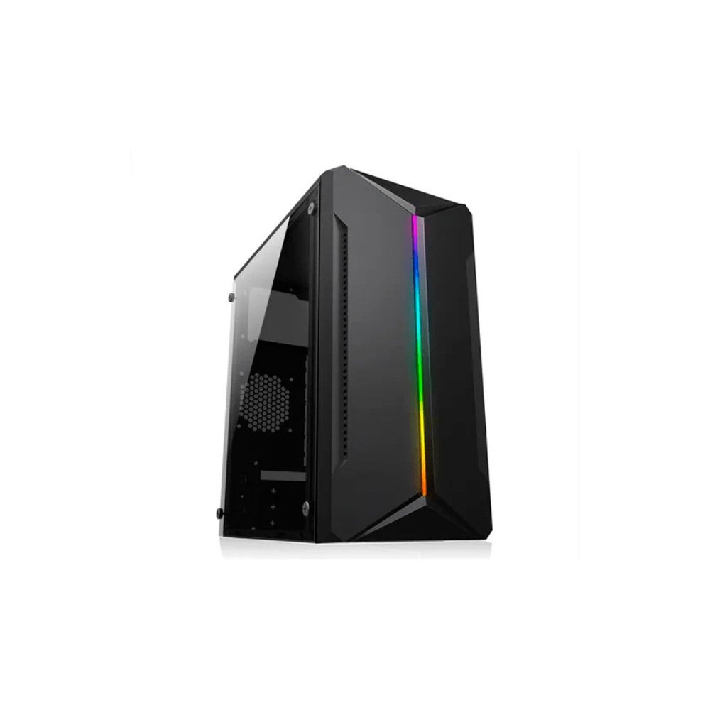 Gabinete-Para-Pc-Jalatec-Jt-k80.jpg Gabinete Gamer Jalatec JT-K80 | Led RGB | Lateral Acrílico | Fuente 520W
