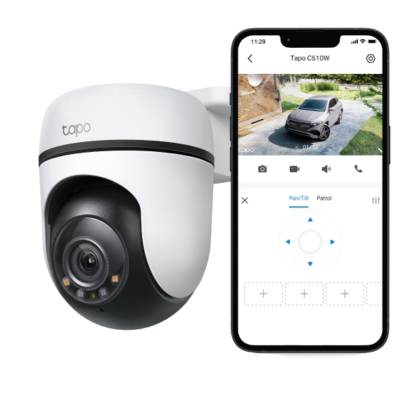 Tapo_C510W_EU_2.0_overview_2406_English_01-4_normal_20240805085242s Cámara de Seguridad | TP-Link | Tapo C510W | Exterior | PTZ | Visión Nocturna a Color | WiFi - Imagen 3