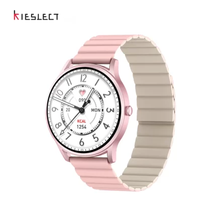 Kieslect Lora | Smartwatch Femenino | Pantalla AMOLED 1.3″ | Monitoreo de Salud y Ejercicio | Bluetooth | Color Rosa | YFT2046EU Kieslect Lora | Smartwatch Femenino | Pantalla AMOLED 1.3″ | Monitoreo de Salud y Ejercicio | Bluetooth | Color Rosa | YFT2046EU