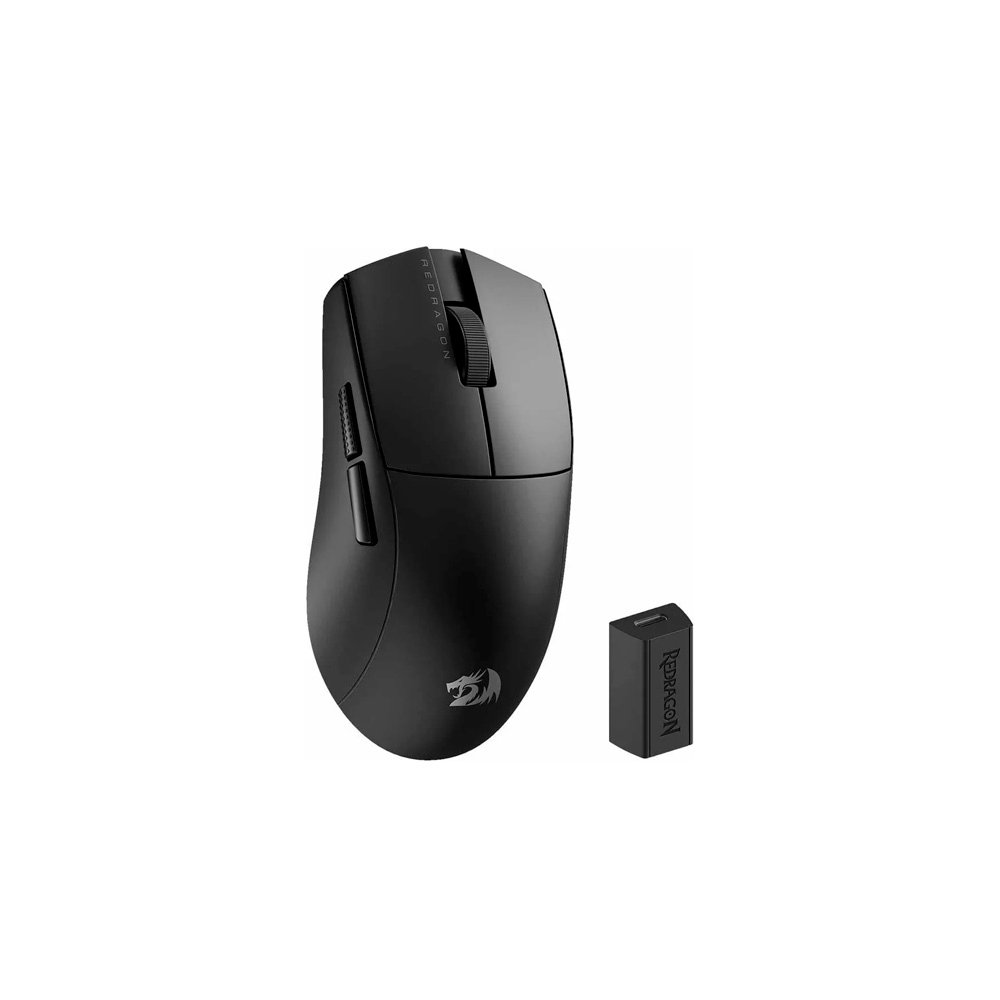 mouse-king-4k-prp-m916-black-1.jpg Mouse Gamer | Redragon King 4K Pro M916-PRO-4K | Inalámbrico | 26000 DPI | RGB | Sensor Óptico | 6 Botones Programables | Negro - Imagen 5