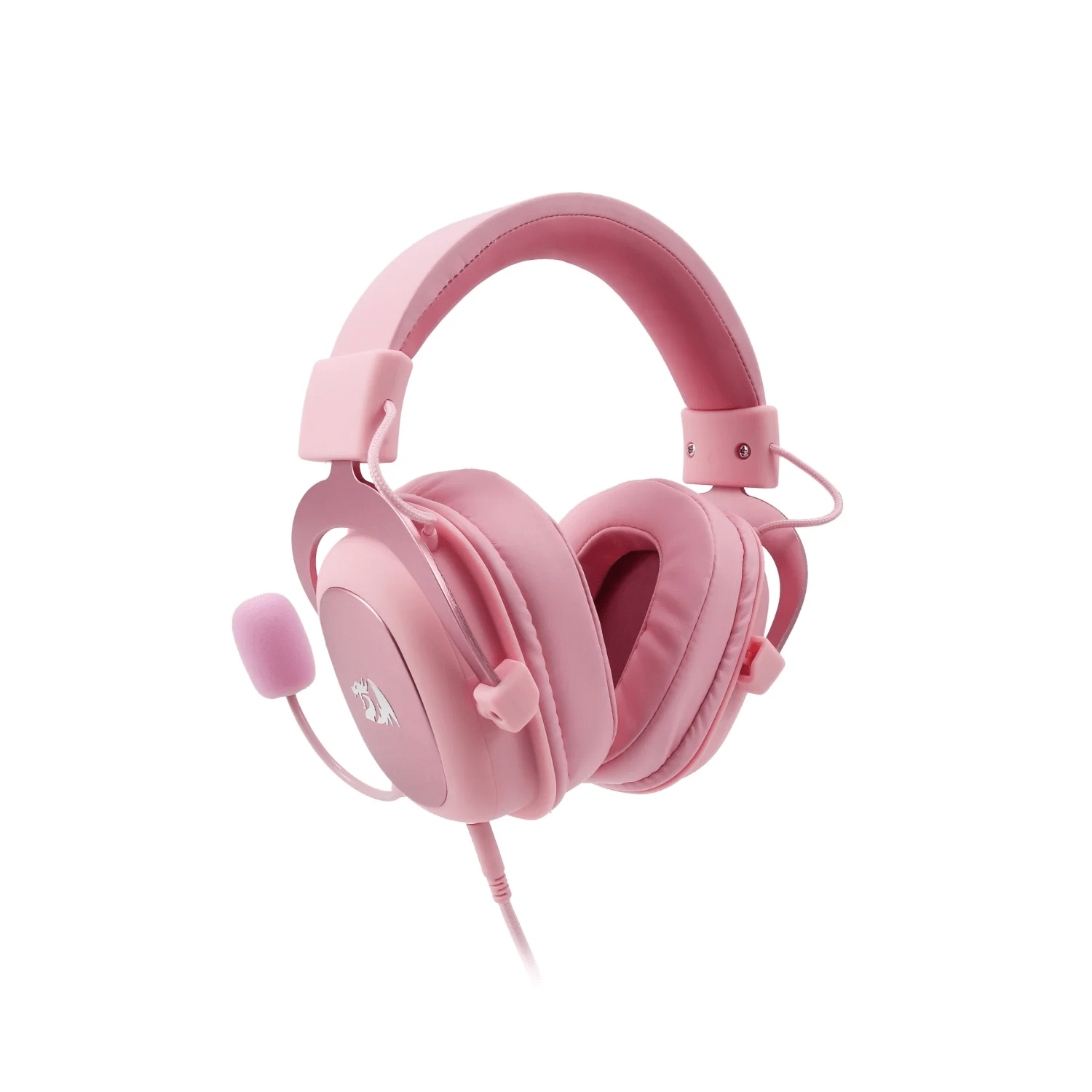 zeus-x-pink.png Auriculares Gamer | Redragon Zeus X H510P-RGB | Rosa | Sonido Envolvente 7.1 | Micrófono Extraíble | RGB | USB | PC y Consolas