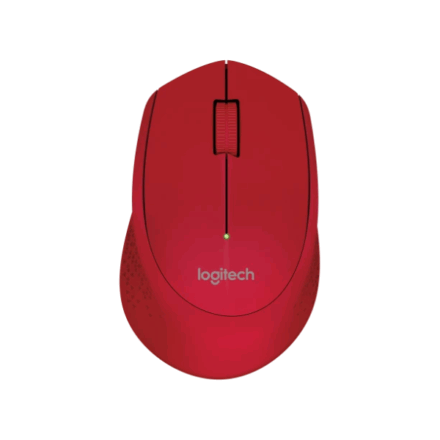 Mouse Inalámbrico Logitech M280 Rojo | USB Nano Receptor | 910-004286
