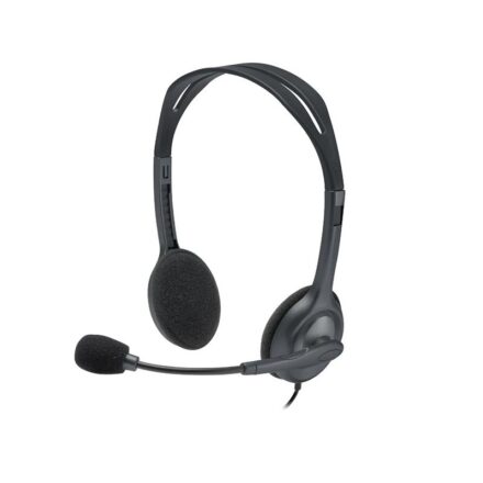 Auriculares Logitech H111 | Negro | Jack 3.5 mm | Micrófono Rotativo | 981-000612