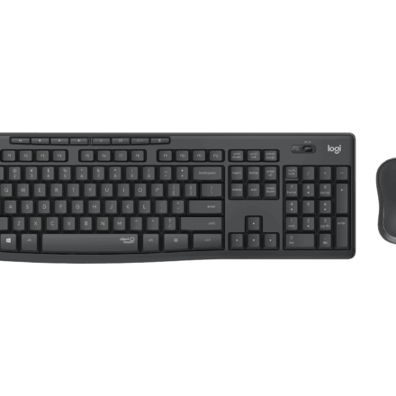 Combo Teclado + Mouse Inalámbrico | Logitech MK295 Wireless Combo Negro | SilentTouch 2.4 GHz