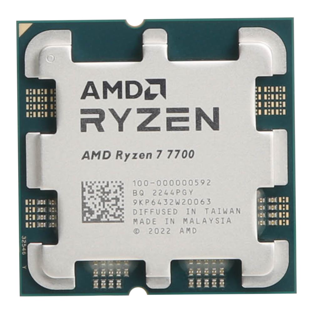 674526_643965_02_front_zoom Microprocesador AMD Ryzen 7 7700 | 3.8/5.3GHz | AM5 | DDR5 - Imagen 4