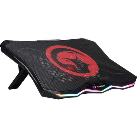 Base Cooler para Notebook | Marvo FN-40 | Soporte Ajustable | Ventilador 180 mm | RGB | USB Doble | Hasta 17″ Base Cooler para Notebook | Marvo FN-40 | Soporte Ajustable | Ventilador 180 mm | RGB | USB Doble | Hasta 17″