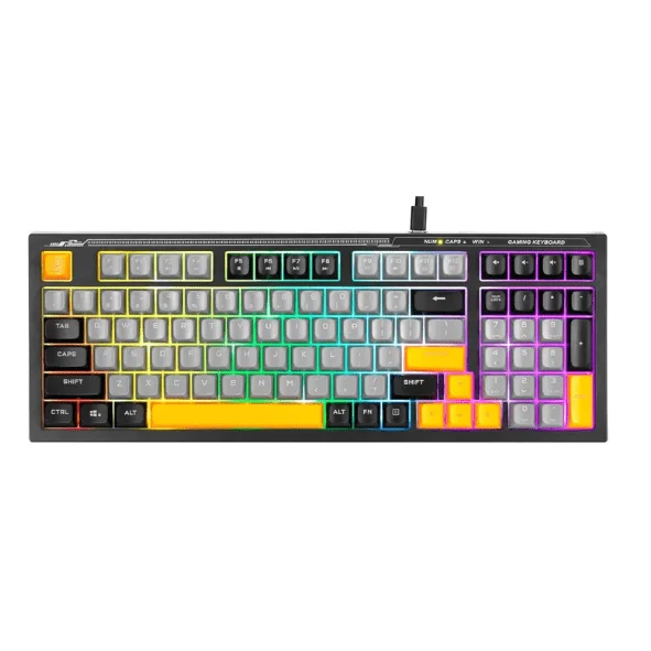 6932391937013 1 Teclado Gamer | Marvo K638B (Soldat S50B) | Membrana Silencioso | 98 Teclas | Retroiluminado RGB | USB