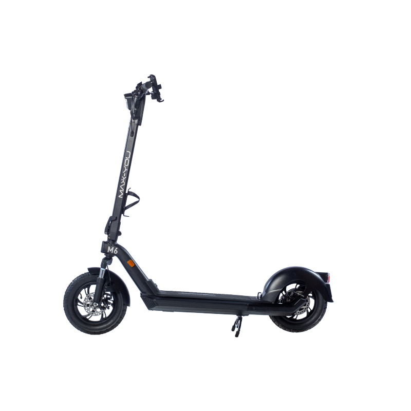 M6-01 Monopatín Eléctrico | Max-You M6 | 500 W 48 V 10.4 Ah | Hasta 30 km/h | Autonomía 25 km | Ruedas 12″ Inflables
