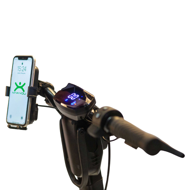 M6-11 Monopatín Eléctrico | Max-You M6 | 500 W 48 V 10.4 Ah | Hasta 30 km/h | Autonomía 25 km | Ruedas 12″ Inflables - Imagen 5