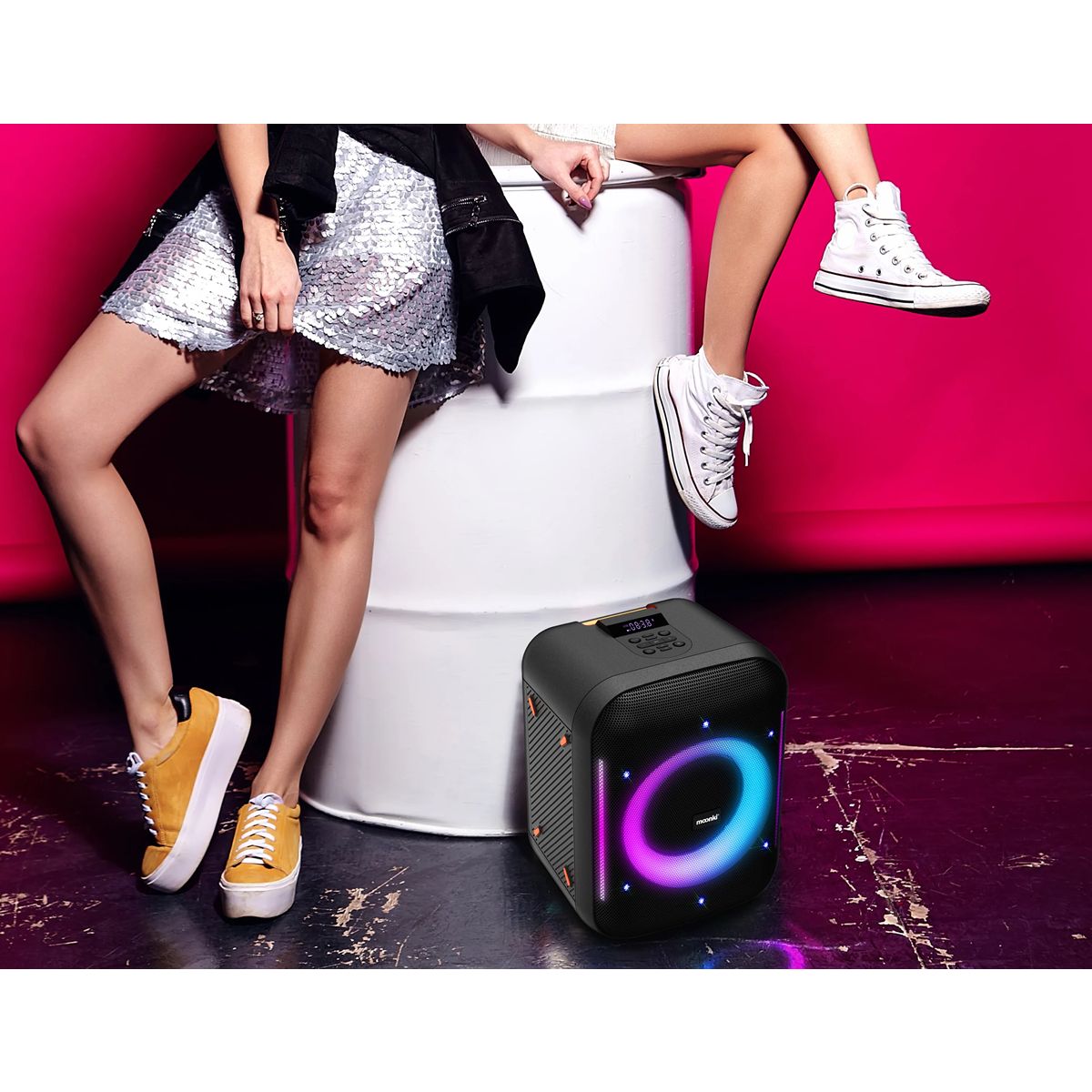Moonki Parlante MW-PB65LT BOSSA 5 Parlante Party Speaker Moonki Sound Bossa Mini MW-PB65LT | Bluetooth Portátil - Imagen 4