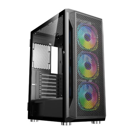 Gabinete Gamer Jalatec JT-KS359 | ATX | Fuente 750W Reales 80 Plus Bronze Gabinete Gamer Jalatec JT-KS359 | ATX | Fuente 750W Reales 80 Plus Bronze