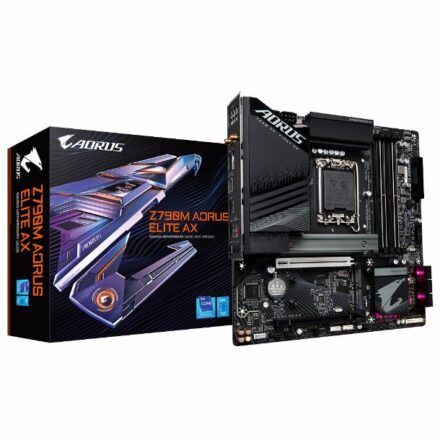 Motherboard Gigabyte Z790M AORUS ELITE AX | LGA1700 | DDR5 | PCIe 5.0 | WiFi 6E Motherboard Gigabyte Z790M AORUS ELITE AX | LGA1700 | DDR5 | PCIe 5.0 | WiFi 6E