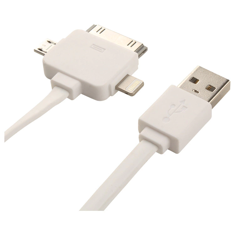 ng-633-conect-432522256b398d14c417266787006921-1024-1024 Cargador de Celular Noga NG-633 | Cable 3 en 1 Lightning + 30-Pin + Micro USB | Carga Universal ⚡📱 - Imagen 4