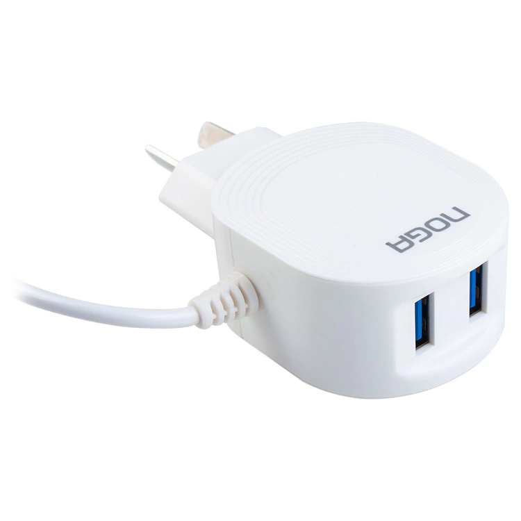 ngh-3-puertos2020-953e2075fa25cd8bb416996343898160-1024-1024 Cargador de Celular Noga NGH-3 | 2 Puertos USB 3A + Cable Micro USB | Carga Rápida ⚡📱 - Imagen 4