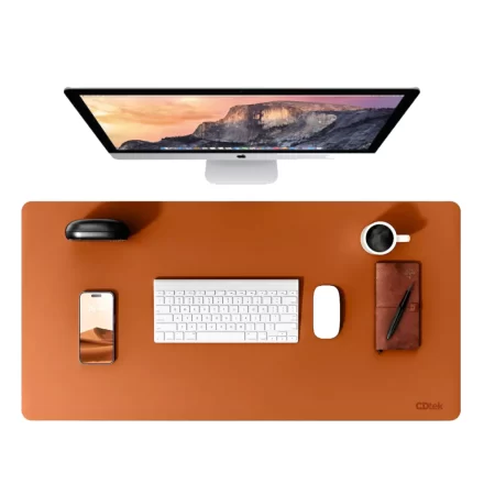Mouse Pad CDTEK Ecocuero Liso 80 x 40 cm | MARRÓN Mouse Pad CDTEK Ecocuero Liso 80 x 40 cm | MARRÓN