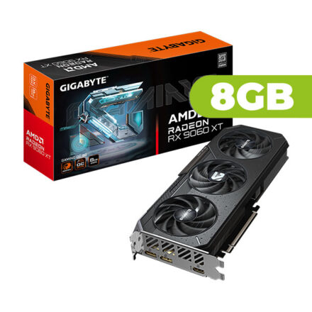 Placa de Video | Gigabyte Radeon RX 9060 XT Gaming OC 8GB | PCIe | HDMI + DisplayPort | GV-R9060XTGAMING OC-8GD Placa de Video | Gigabyte Radeon RX 9060 XT Gaming OC 8GB | PCIe | HDMI + DisplayPort | GV-R9060XTGAMING OC-8GD