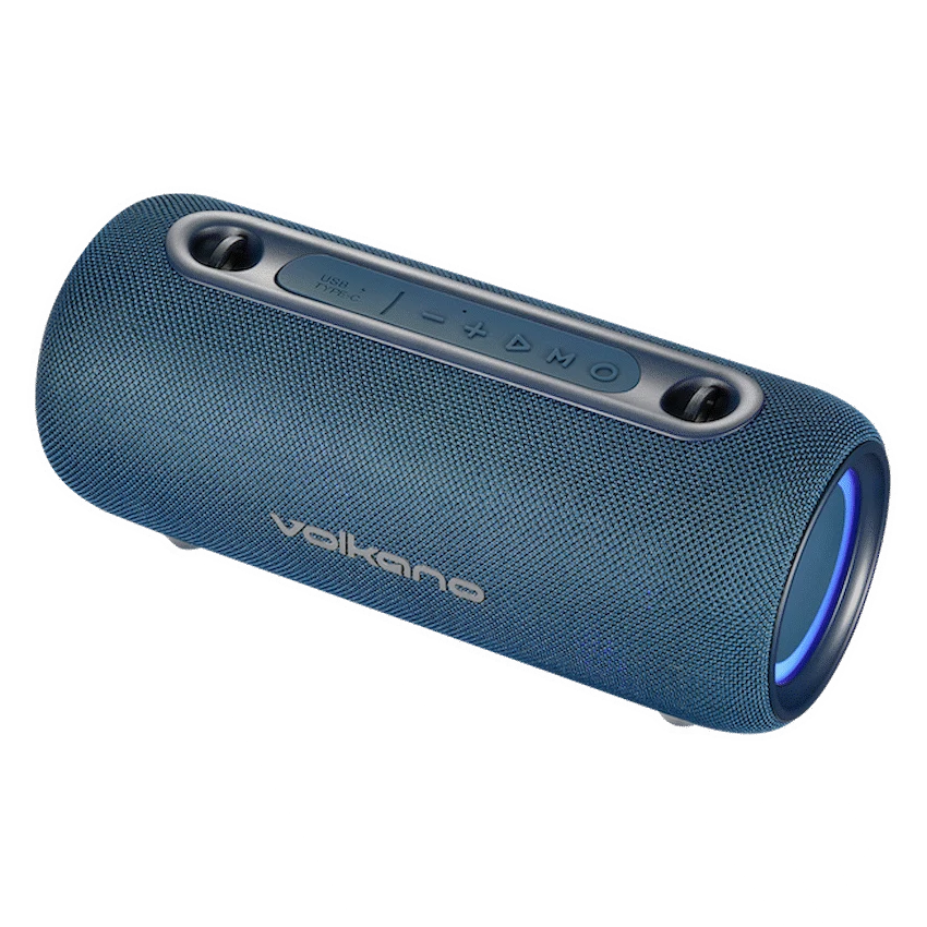 205506 Parlante Bluetooth Portátil Volkano Mini Mamba 2.0 IPX5 Azul | VK-3138-BL - Imagen 2
