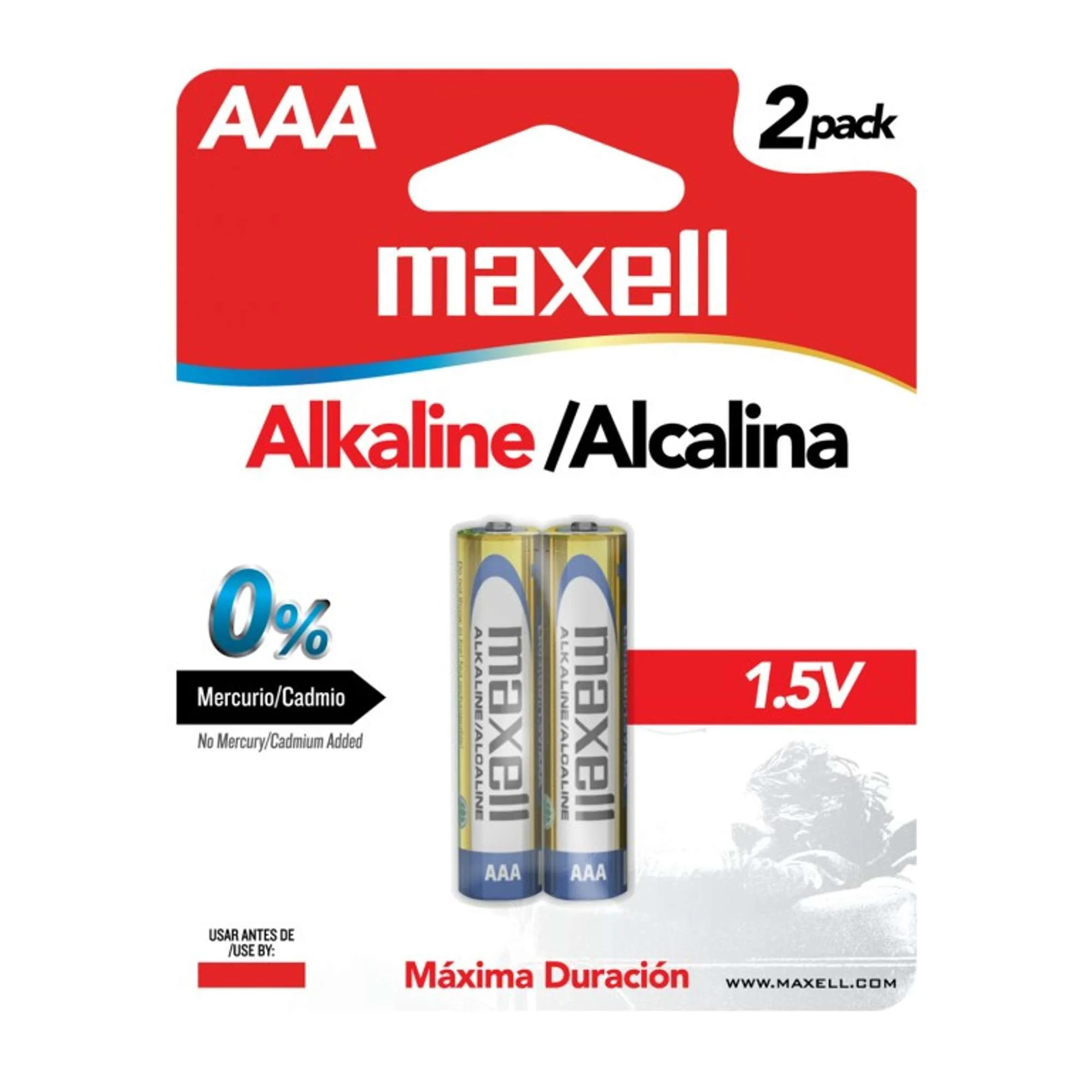 44030341_paylo44hbwmn68px Pilas Alcalinas Maxell AAA x2 | 1.5V | Maximum Power | Display/Blister