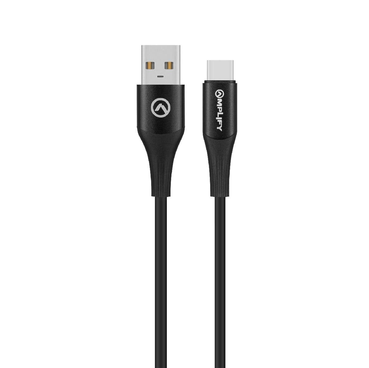 AM-20001-BK-2 Cable Volkano Amplify USB-C a USB 1.2 m Negro | AM-20001-BK - Imagen 2