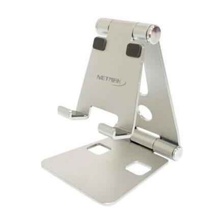 Soporte para Celular Netmak NM-HC54 | Aluminio | Ángulo Regulable | Antideslizante | Escritorio Soporte para Celular Netmak NM-HC54 | Aluminio | Ángulo Regulable | Antideslizante | Escritorio