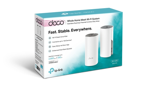 Deco_E4(2-pack)(EU)_2.0-365x241x105mm-7022508678_normal_20220817025531c Sistema Mesh WiFi TP-Link Deco E4 (2-Pack) | AC1200 Dual Band | Roaming