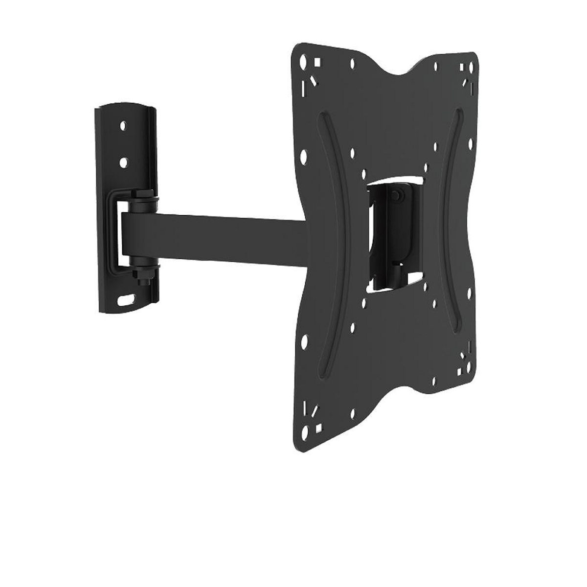 Netmak soporte Tv de 17 a 43 brazo movil NM-ST15 Soporte TV Netmak NM-ST15 17”–43” | Brazo Móvil | Giro 180° | Inclinación +5°/-15° | VESA 200x200 | 25kg