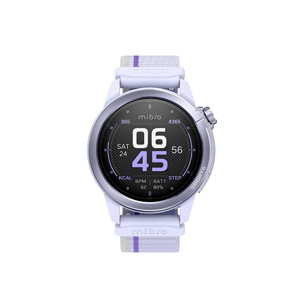 RELOJ MIBRO GS ACTIVE 2 LILA (2) Smartwatch Mibro GS Active2 Lila | AMOLED 1.32” 1200 nits | GPS L1+L5 | 5ATM | Llamadas BT - Imagen 4
