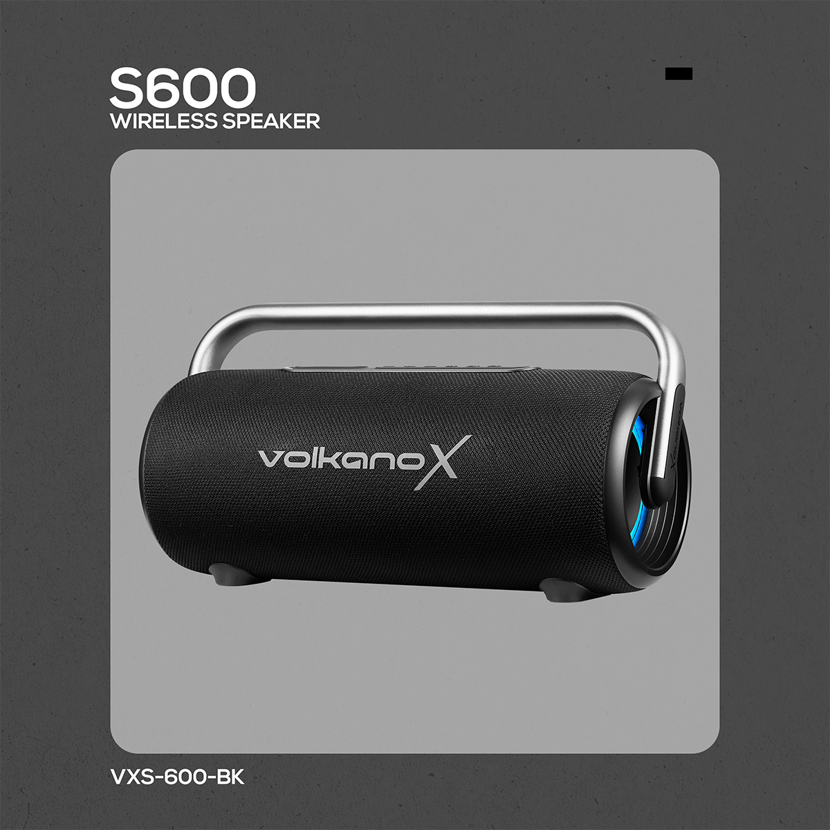 VXS-600-BK-7 Parlante Bluetooth Portatil Volkano X S600 120W 60W RMS VXS-600-BK - Imagen 4