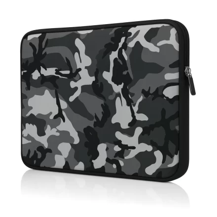 Funda para Notebook CDTEK 15.6” Est 39 Camuflado | Neoprene | Doble Cierre