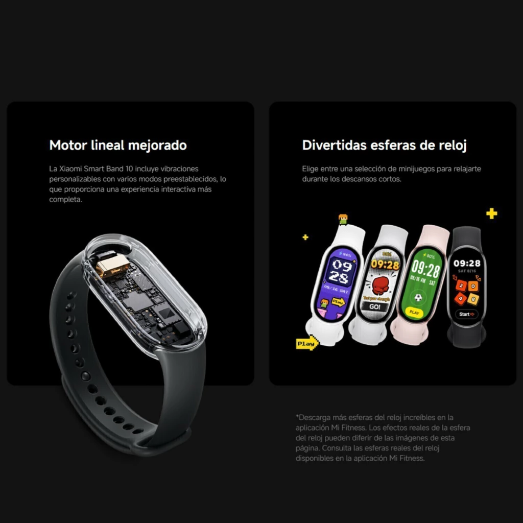 kqwefdlwqehnkweqhofiqwhrf-d3a14e6c7e68af7e2b17533619031099-1024-1024 Reloj Smartwatch Xiaomi Smart Band 10 Plateado Blanco | AMOLED 1.72" | 5ATM | BHR07PSGL - Imagen 5