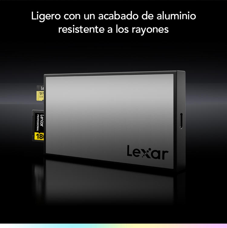 microsd_uhs-ii_card_reader_photo5-1-1-41e73937f222246a9b17550237635305-1024-1024 Lector Lexar Professional Workflow WF710 SD/microSD UHS-II | Módulo para Workflow | Transferencias Rápidas - Imagen 7