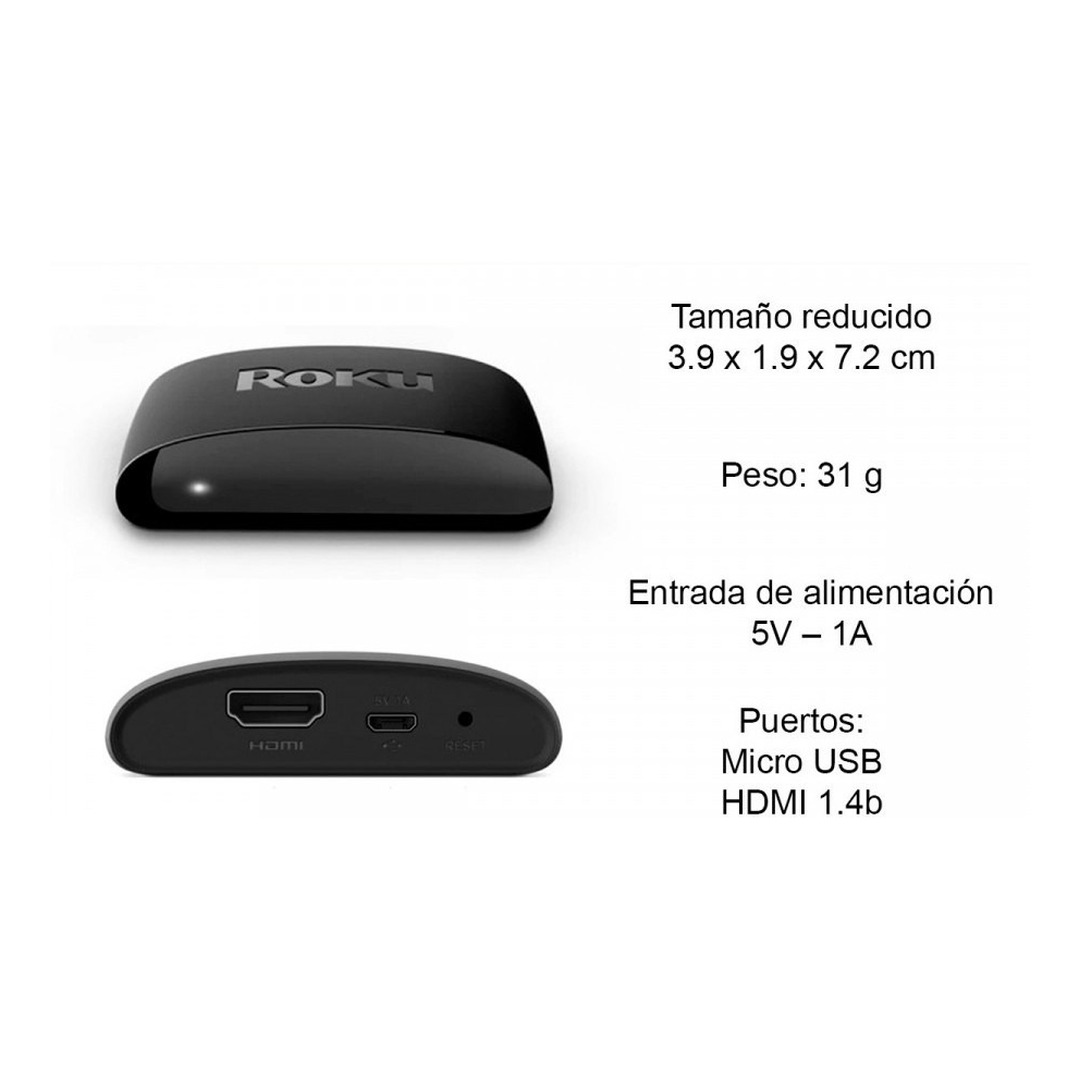 roku_express_3960_03 Roku Express 3960RW Streaming HD 1080p | HDMI + Control | 829610004921 - Imagen 5