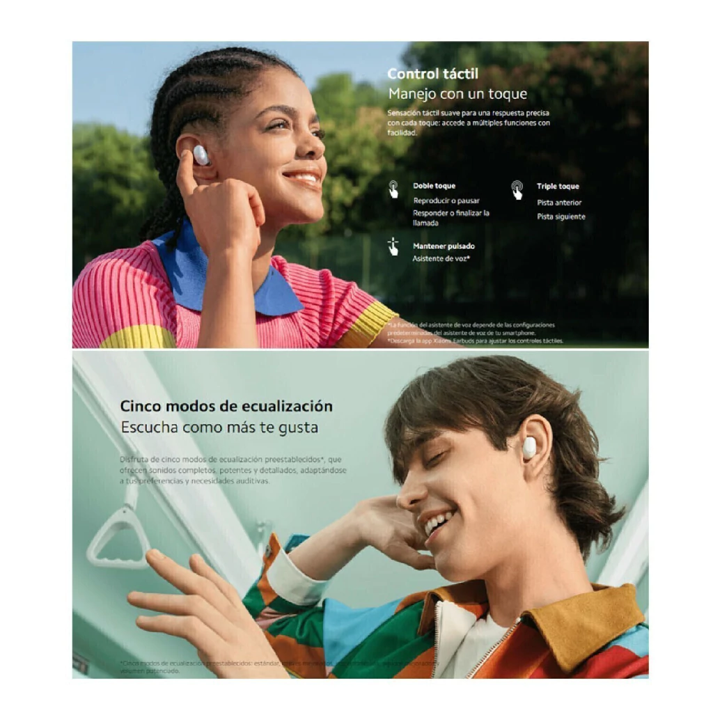 rt7678yiugvcydt57r68t9yoi-b0fcd20974e53cbfaf17320721130154-1024-1024 Auriculares Bluetooth In-Ear Xiaomi Redmi Buds 6 Play Negros | 36 h batería | Sonido nítido y micrófono para llamadas - Imagen 7
