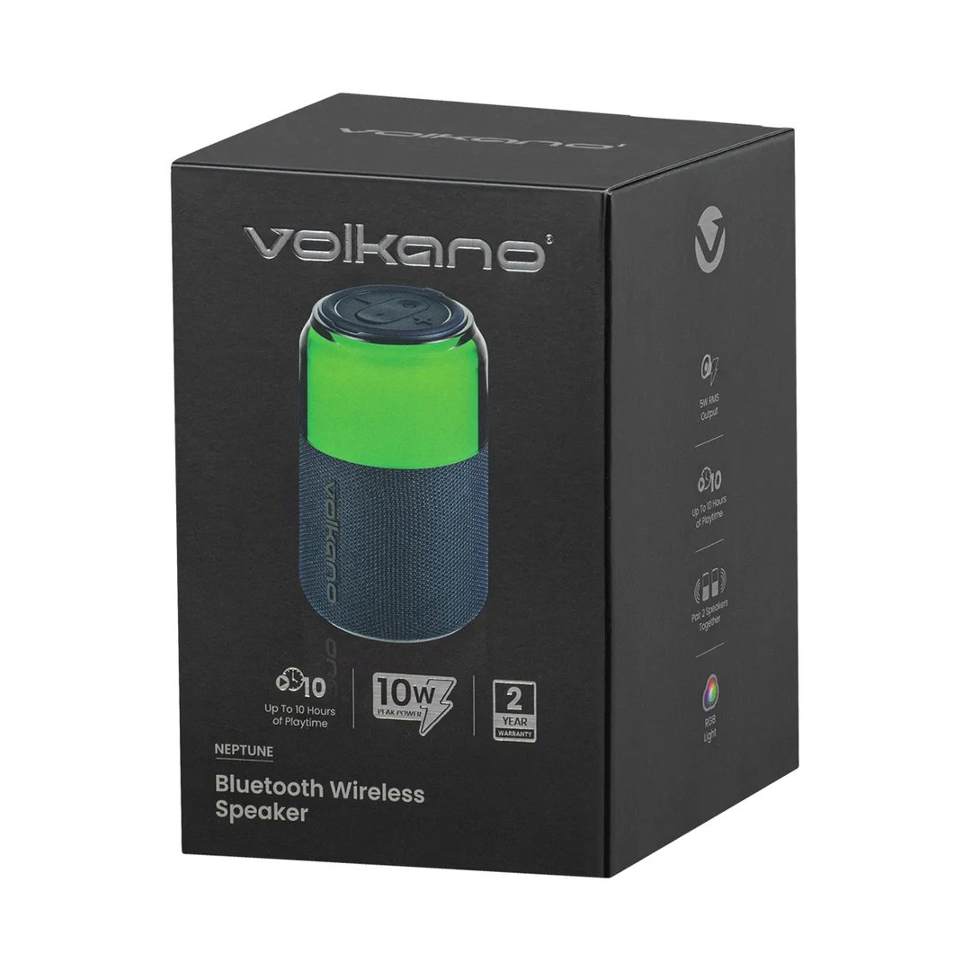 volkano_neptune_1_1080 Parlante Bluetooth Portátil Volkano Neptune 10W Azul | VK-3004-BL - Imagen 2