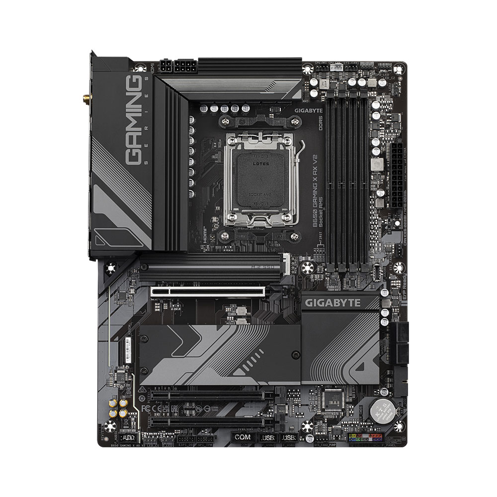 1756215495_2 Motherboard Gigabyte B650 Gaming X AX V2 | AM5 | DDR5 | Wi-Fi 6E | ATX - Imagen 2