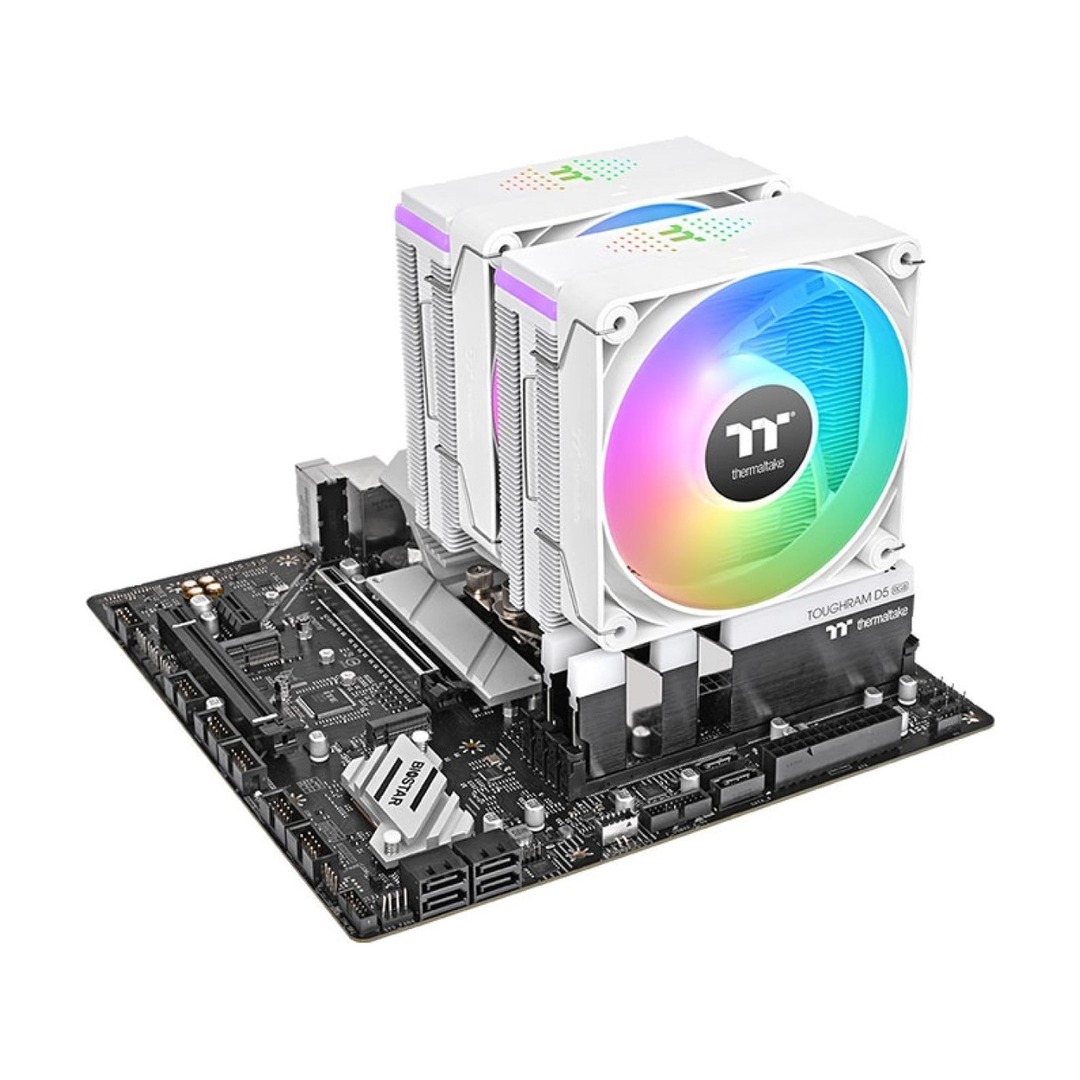 968434-MLA92133437321_092025-F_1080 Cooler CPU Thermaltake Astria 600 ARGB Blanco | 265W | LGA1700/AM5 - Imagen 5
