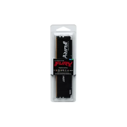 Memoria RAM Kingston FURY Beast DDR5 32GB 6400MT/s CL32 UDIMM Negra | EXPO/XMP | KF564C32BBE-32