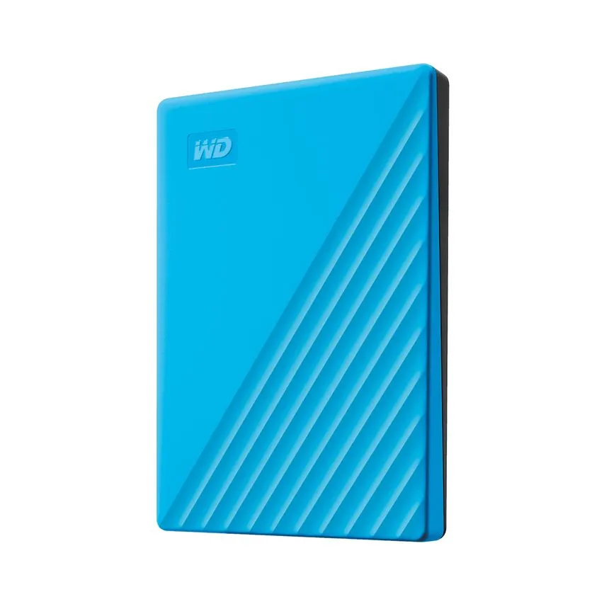 WDBPKJ0040BBL-WESN_GAL_2 Disco Duro Portátil WD My Passport 4TB Azul USB 3.2 Gen 1 | Encriptación AES 256 | Backup Acronis | WDBPKJ0040BBL-WESN - Imagen 2