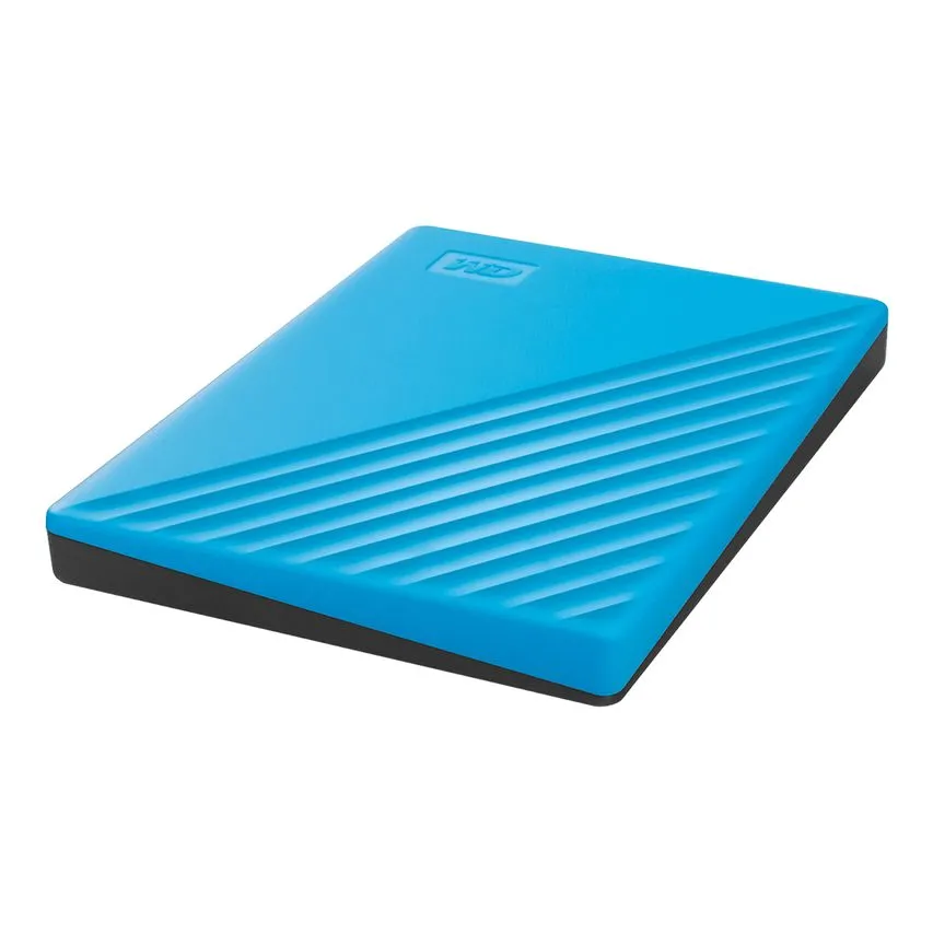 WDBPKJ0040BBL-WESN_GAL_4 Disco Duro Portátil WD My Passport 4TB Azul USB 3.2 Gen 1 | Encriptación AES 256 | Backup Acronis | WDBPKJ0040BBL-WESN - Imagen 4