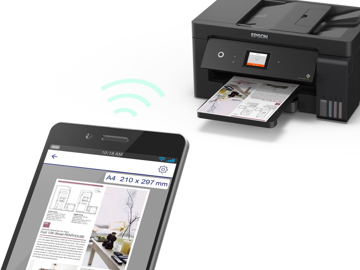 19Lin_FAL_Black_14 Impresora Multifunción Epson EcoTank L14150 A3+ WiFi USB Ethernet | Dúplex + ADF + Fax | C11CH96303 - Imagen 6