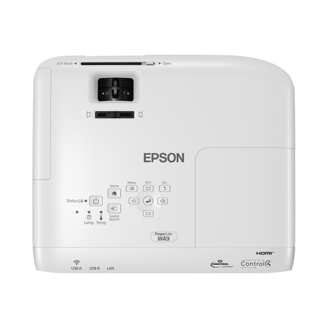 RS_Tecno_Epson_PowerLite_W49_04 Proyector PowerLite W49 3800 Lúmenes WXGA 3LCD Portátil - Imagen 5