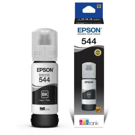Botella de Tinta Epson 544 Negra 65ml | T544120-AL para EcoTank L3110 / L3150 Botella de Tinta Epson 544 Negra 65ml | T544120-AL para EcoTank L3110 / L3150