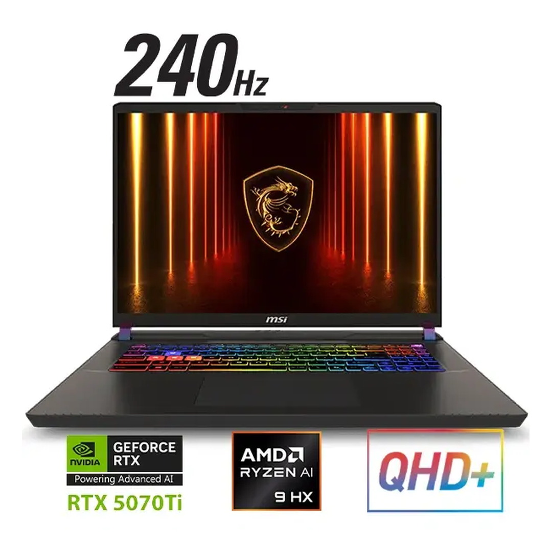msi_vector_a16_05 Notebook Gamer MSI Vector 16" Ryzen 9 8940HX RTX 5070 Ti 32GB 1TB 240Hz - Imagen 2